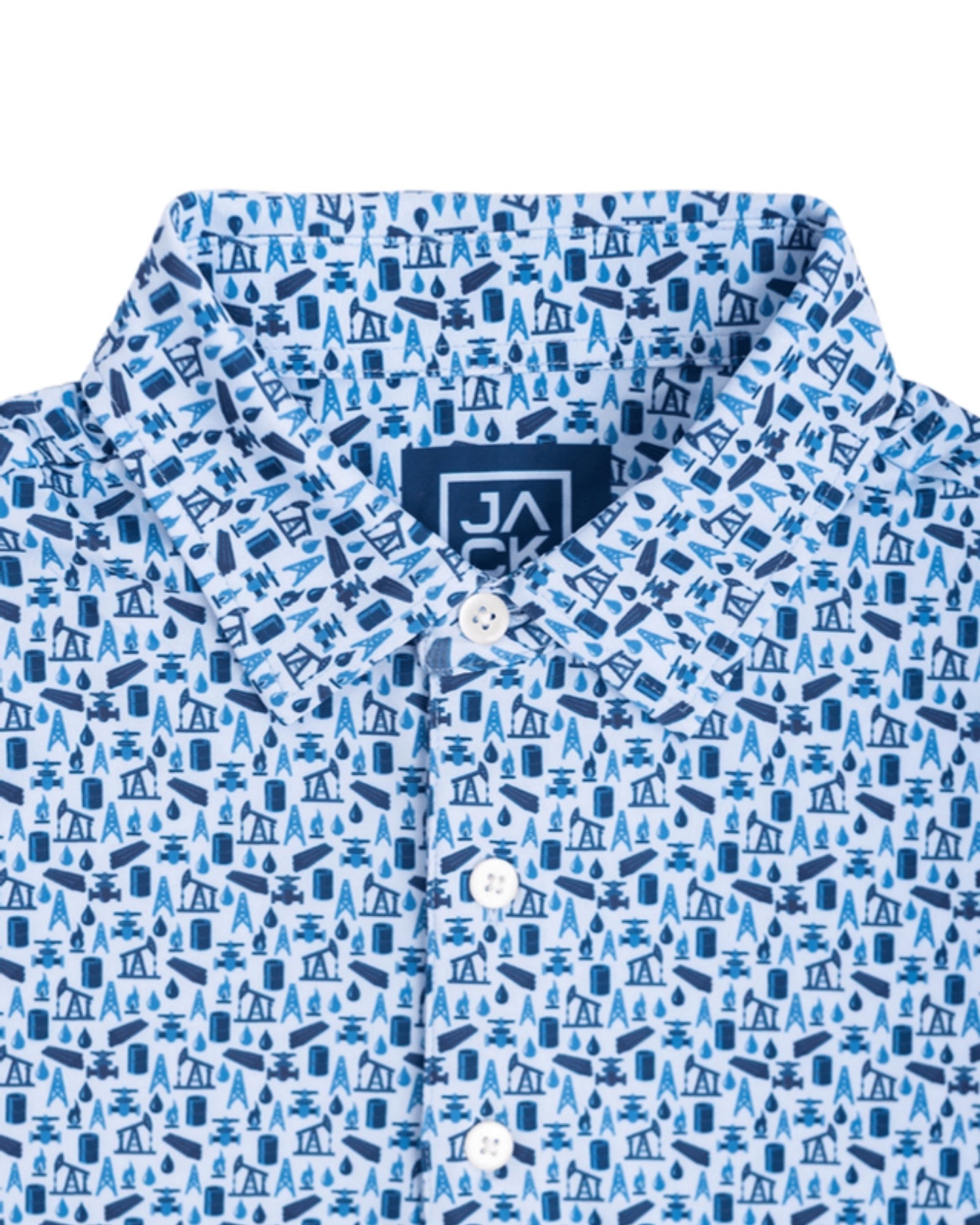 Boom Town - Light Blue | Jack Golf Apparel