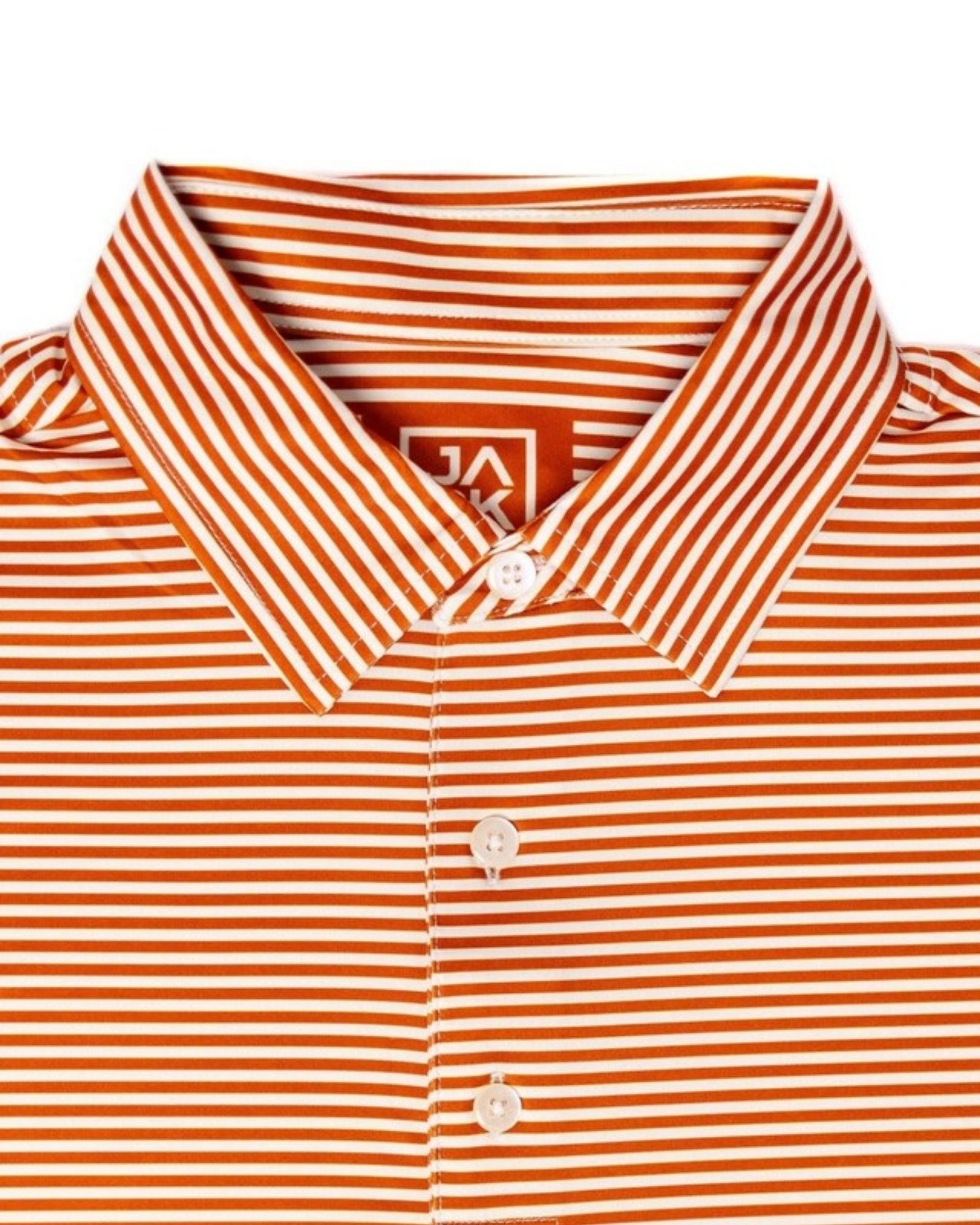 Burnt Orange Stripes | Jack Golf Apparel