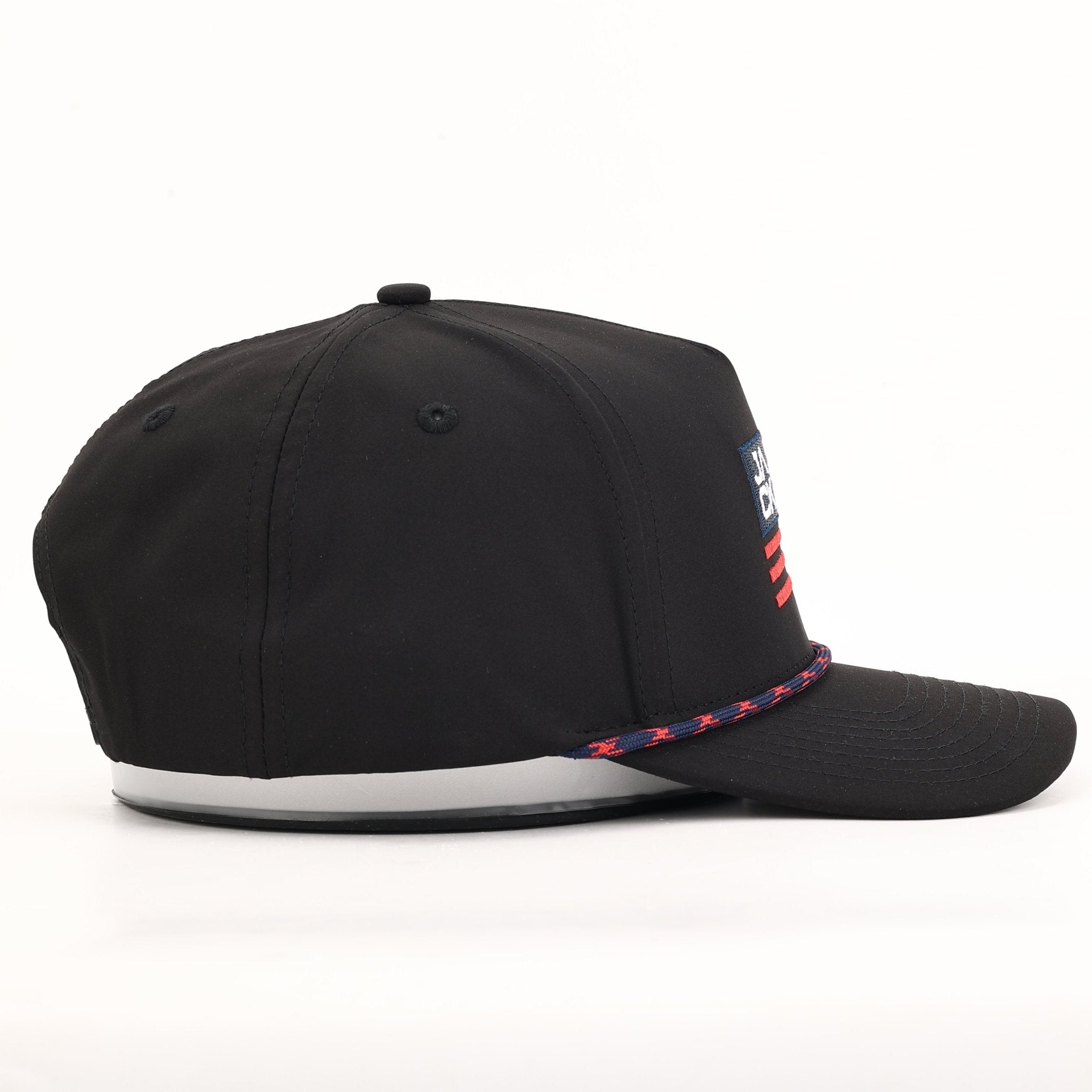Jack Flag Black Hat | Jack Golf Apparel