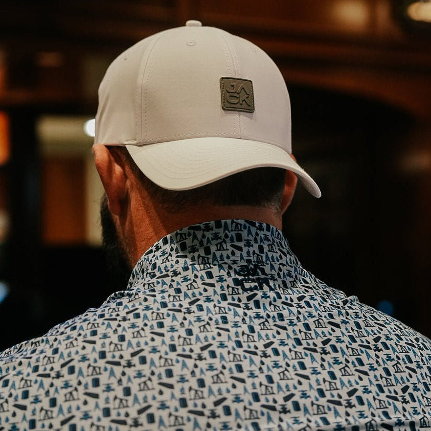 Gray Jack Hat, alternate view – Jack Apparel