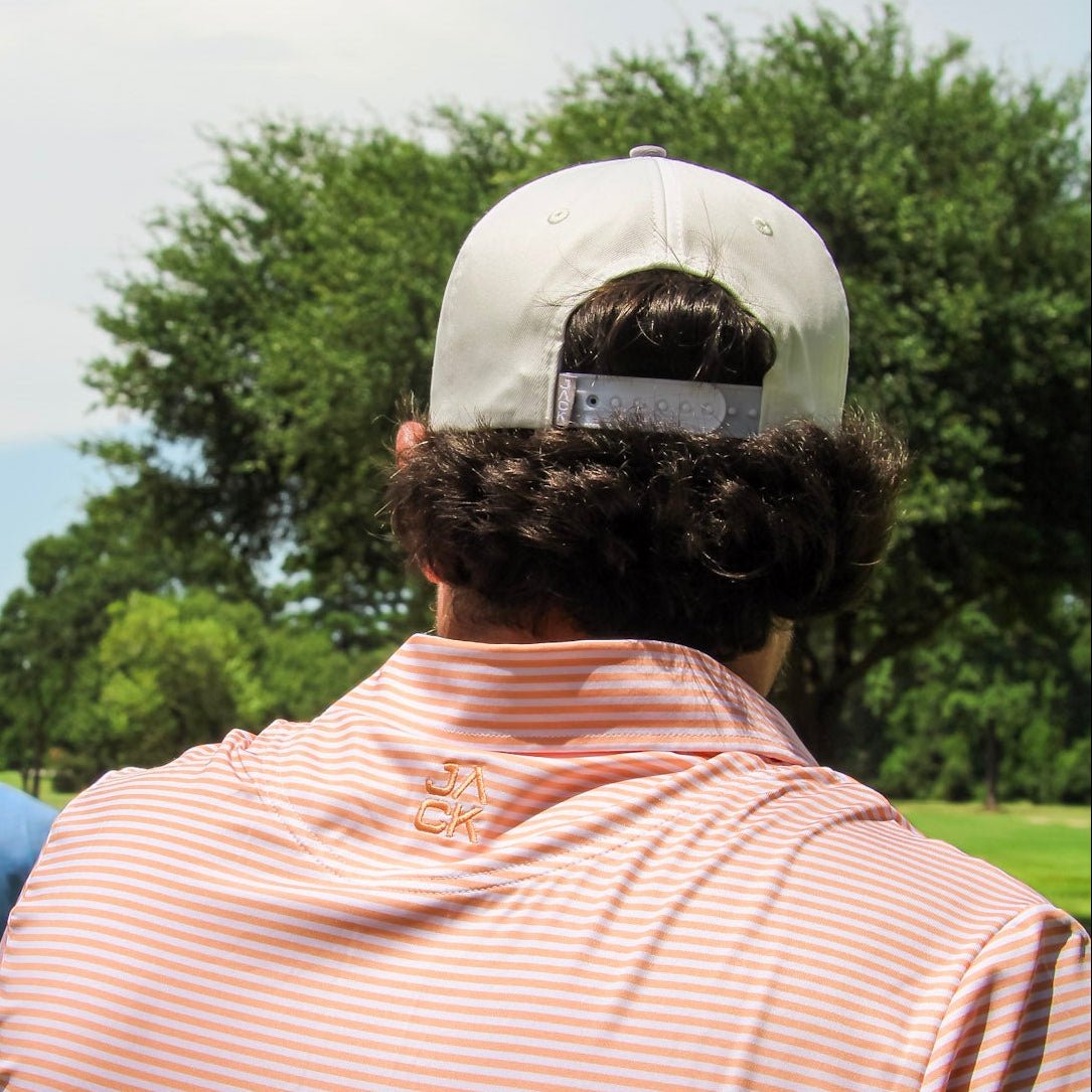 Gray & White Jack Hat, alternate view – Jack Apparel