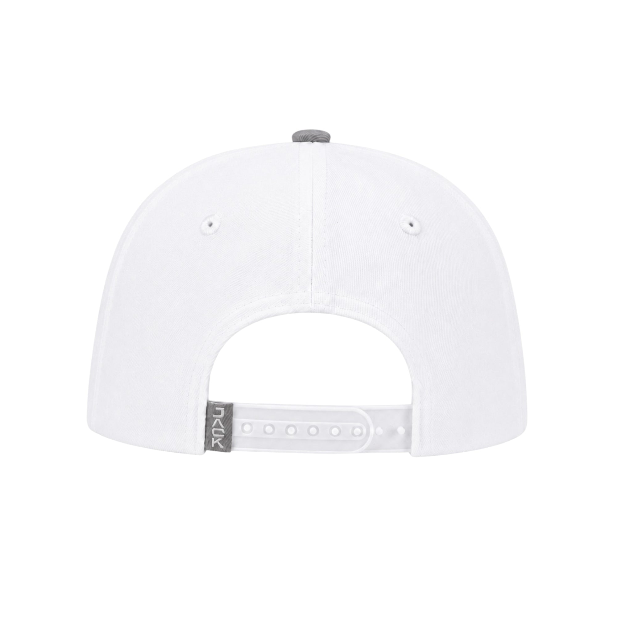Gray & White Jack Hat, alternate view – Jack Apparel