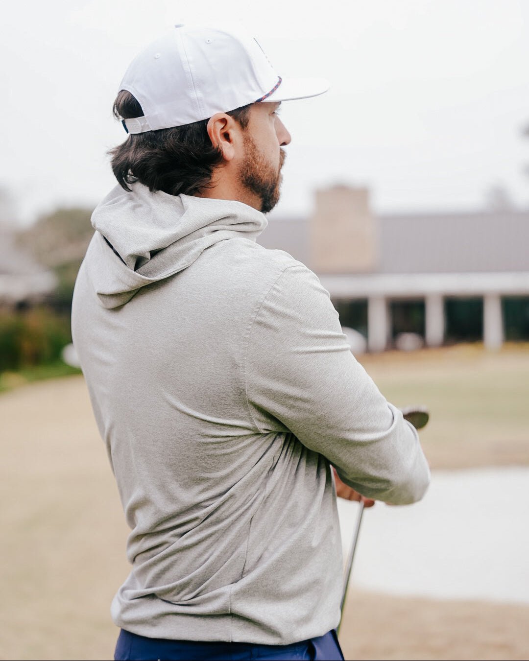 Grey Hoodie | Jack Golf Apparel
