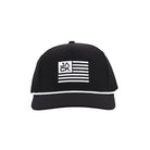 Jack Flag Black & White Hat | Jack Golf Apparel