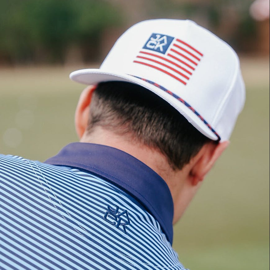Jack Flag Hat, alternate view – Jack Apparel