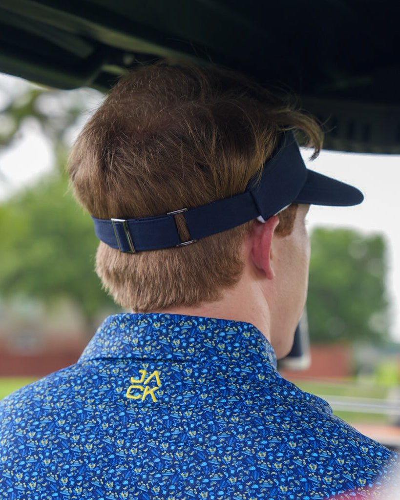 Jack's Signature Visor, alternate view – Jack Apparel