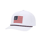 Lil Jack Flag Hat kids golf hat, side view – Jack Apparel