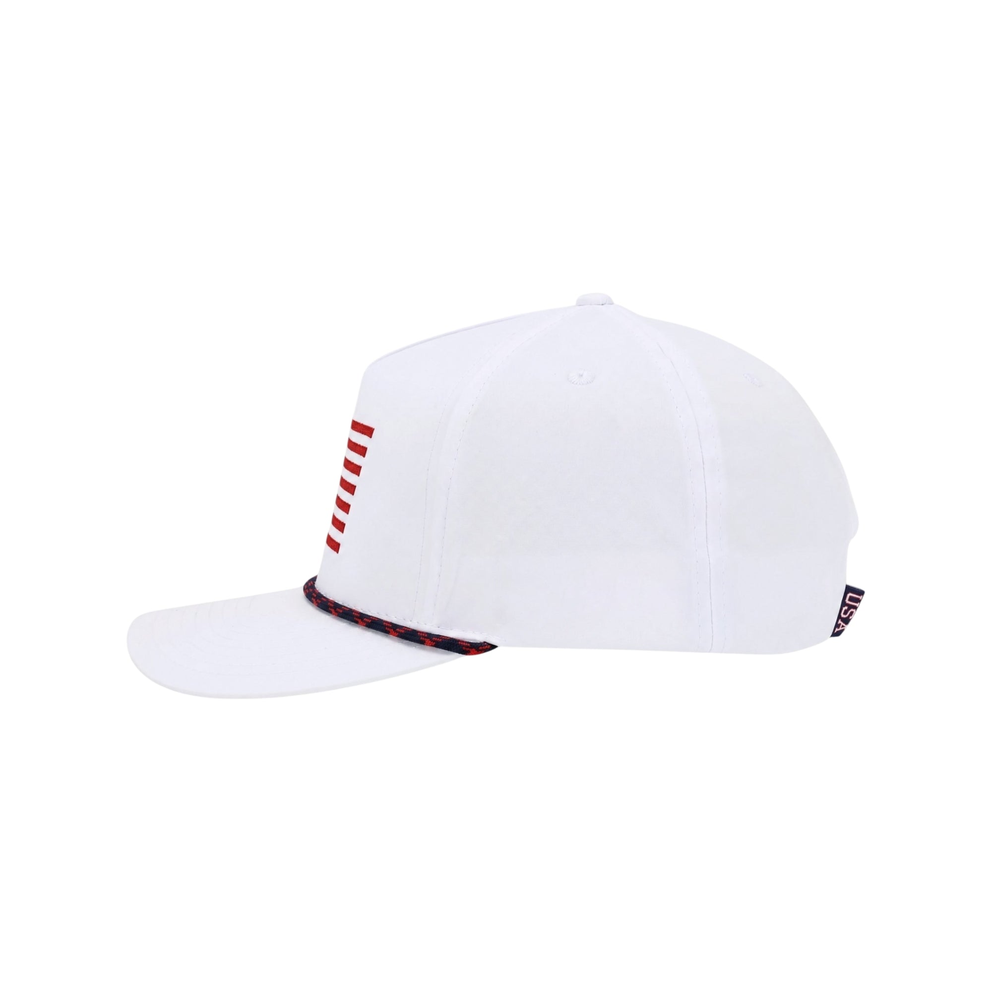 Lil Jack Flag Hat kids golf hat, back view with adjustable strap – Jack Apparel