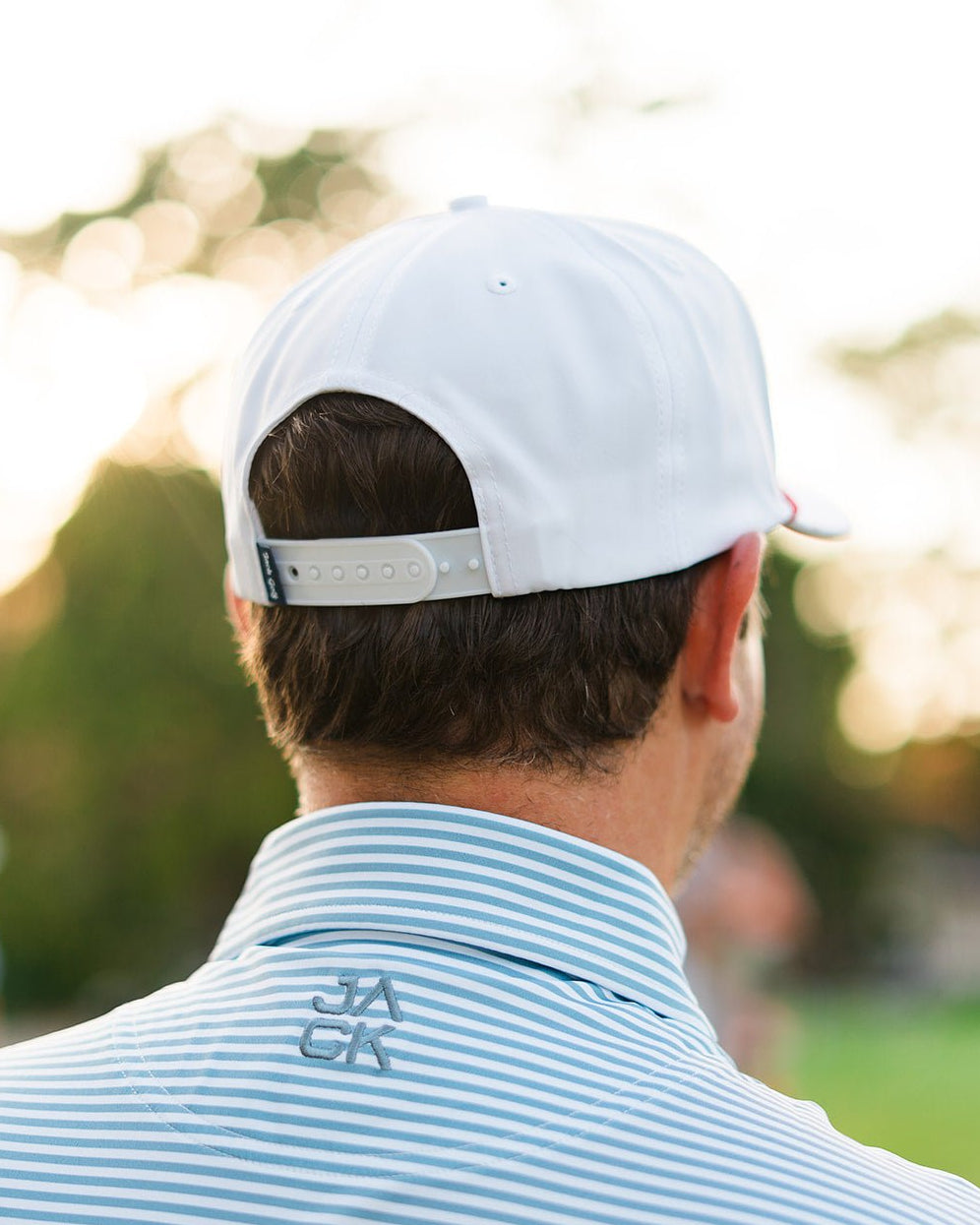 Lone Par golf hat, alternate view – Jack Apparel