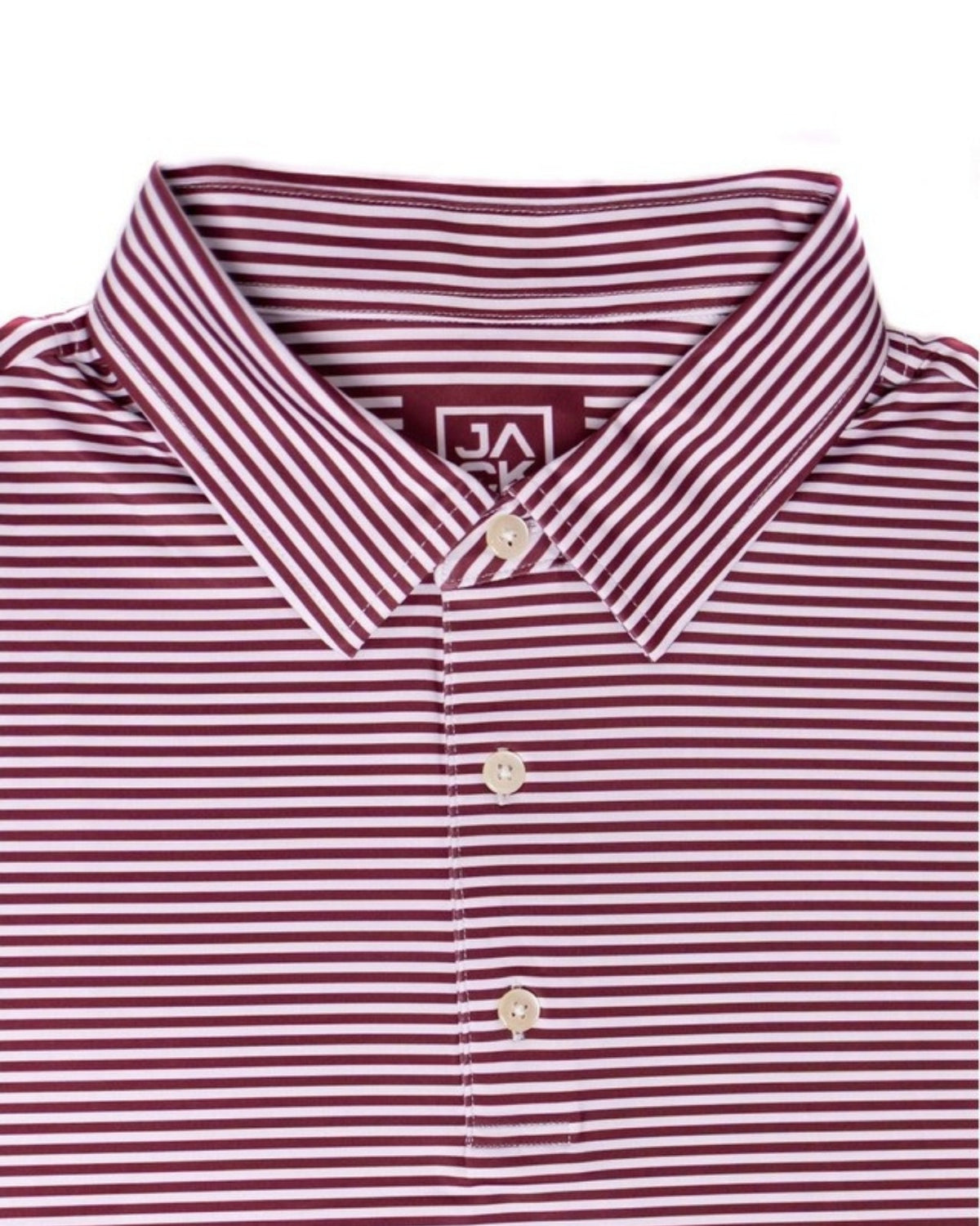 Maroon Stripes | Jack Golf Apparel