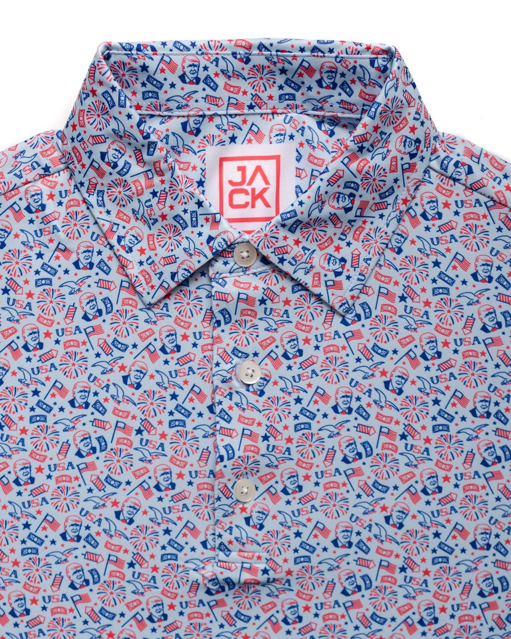 The Patriot Blue | Men's USA Golf Polo – Jack Golf Apparel