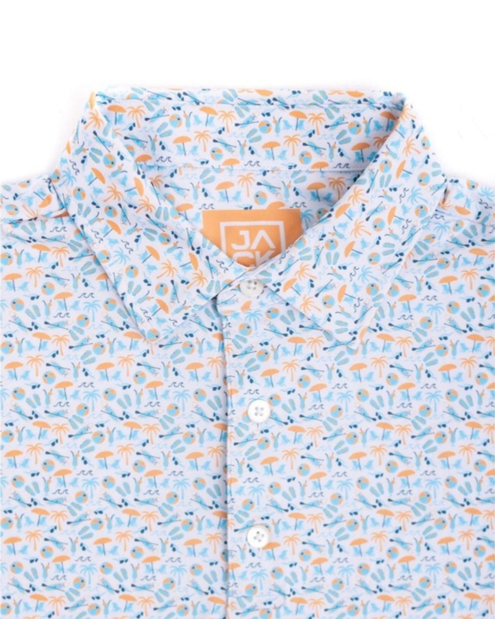 Sum Beach Orange | Jack Golf Apparel