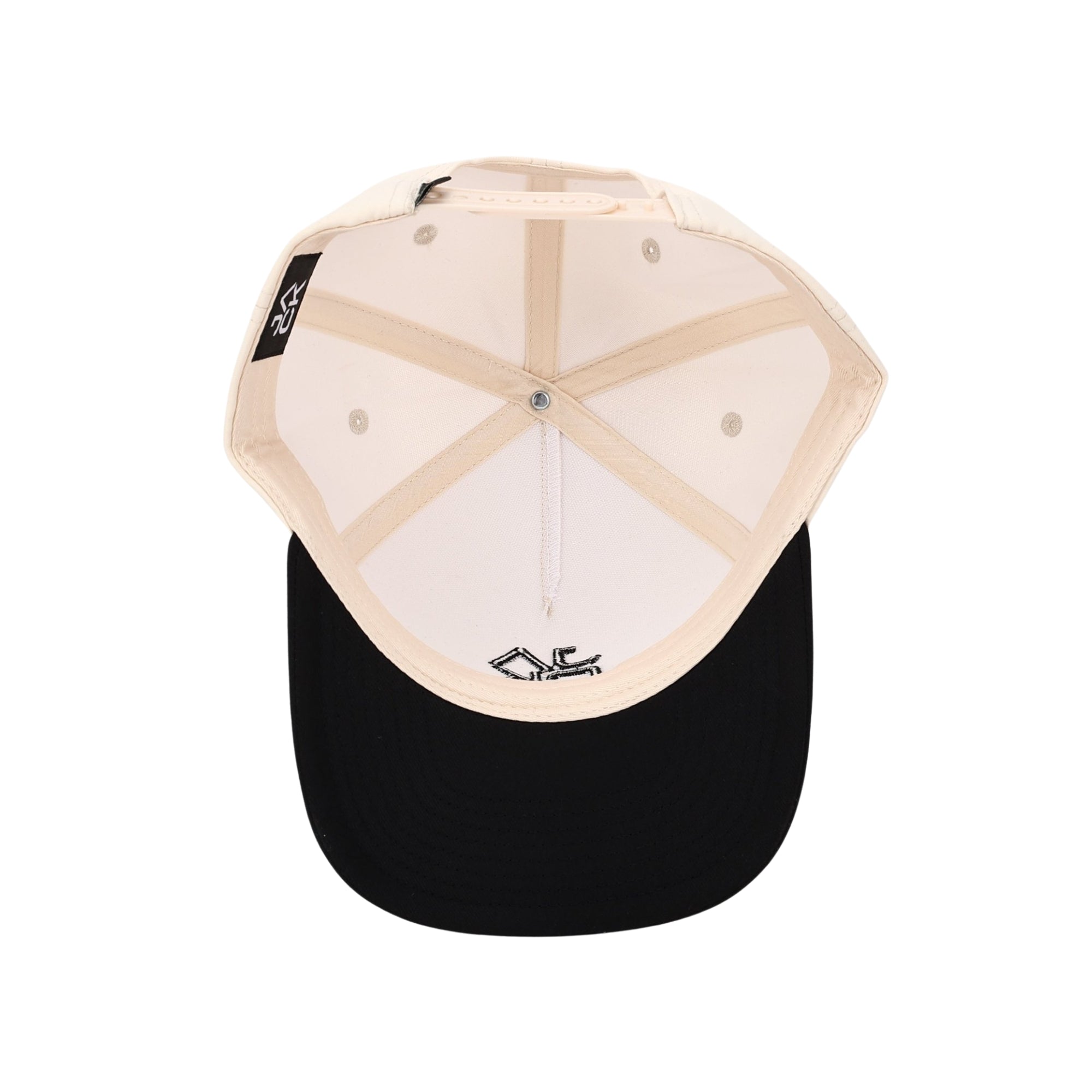 Tan & Black Jack Hat, alternate view – Jack Apparel