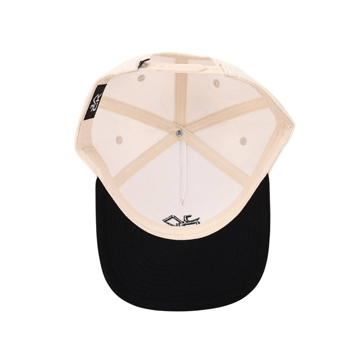 Tan & Black Jack Hat, alternate view – Jack Apparel