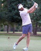 The HTX men's golf polo, alternate view – Jack Apparel
