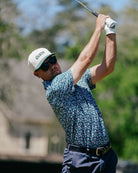 The Jack Gusta men's golf polo, alternate view – Jack Apparel
