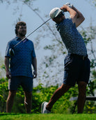 The Jack Gusta men's golf polo, alternate view – Jack Apparel