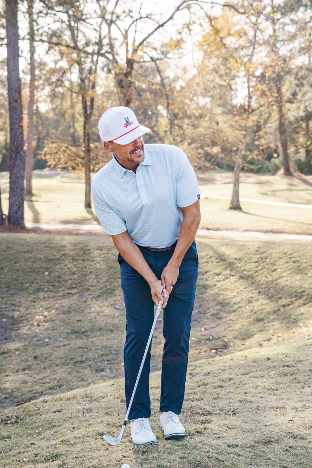 Jack Golf "Diamond Derrick" Light Blue | Jack Golf Apparel